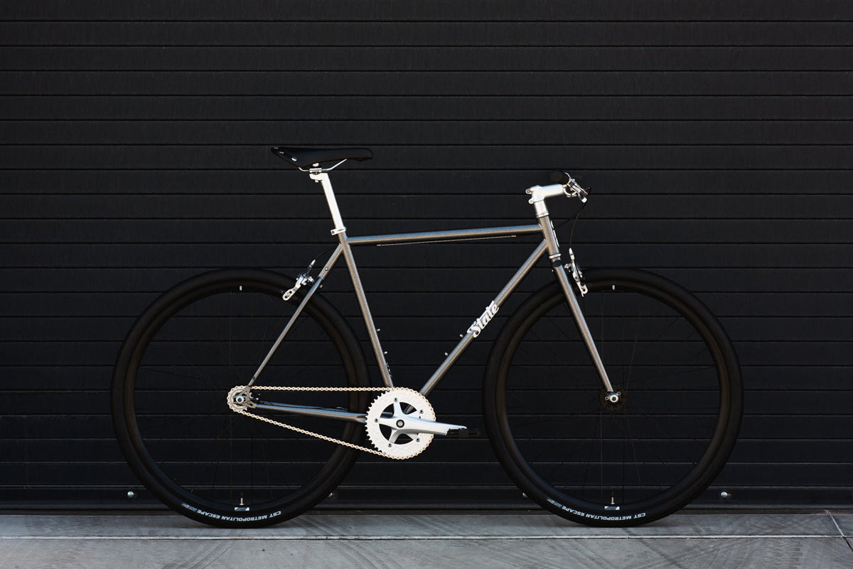 4130 - Hammered Powder Coat – (Fixed Gear / Single-Speed)