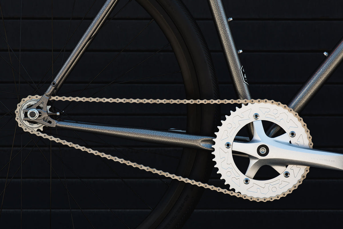 4130 - Hammered Powder Coat – (Fixed Gear / Single-Speed)