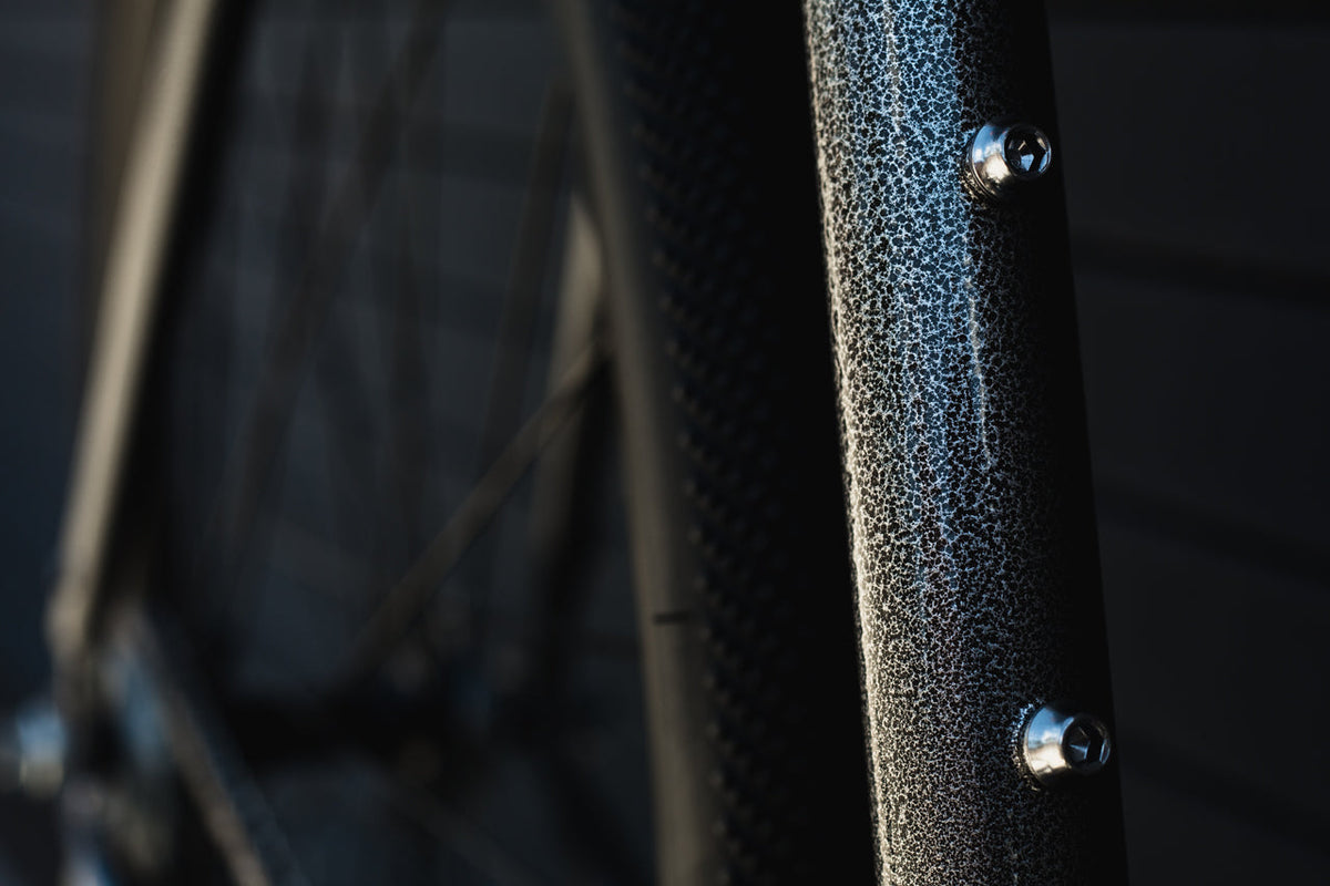 4130 - Hammered Powder Coat – (Fixed Gear / Single-Speed)