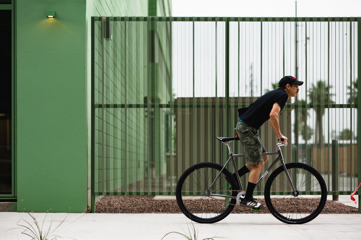 4130 - Hammered Powder Coat – (Fixed Gear / Single-Speed)