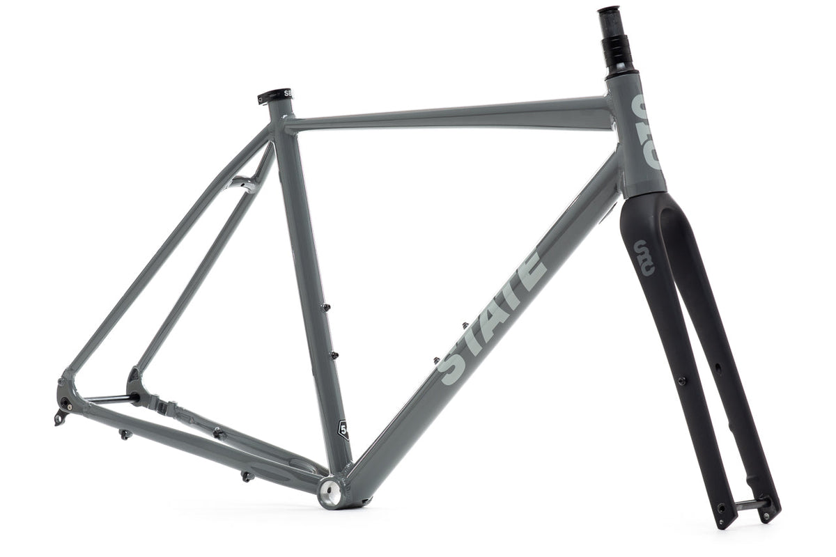 6061 Black Label All-Road - Frame & Fork Set - Granite Grey