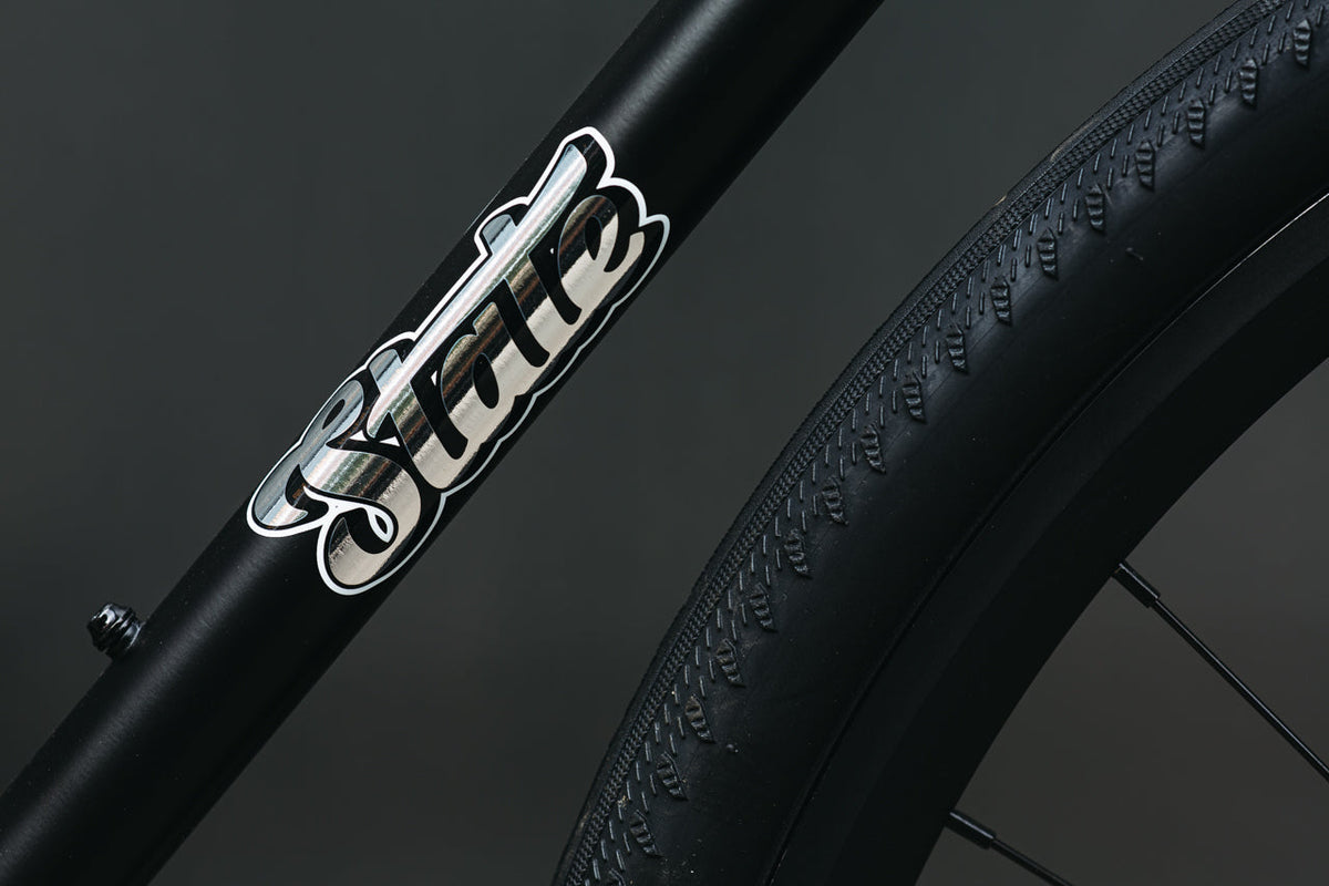 4130 - Matte Black / Mirror – (Fixed Gear / Single-Speed)