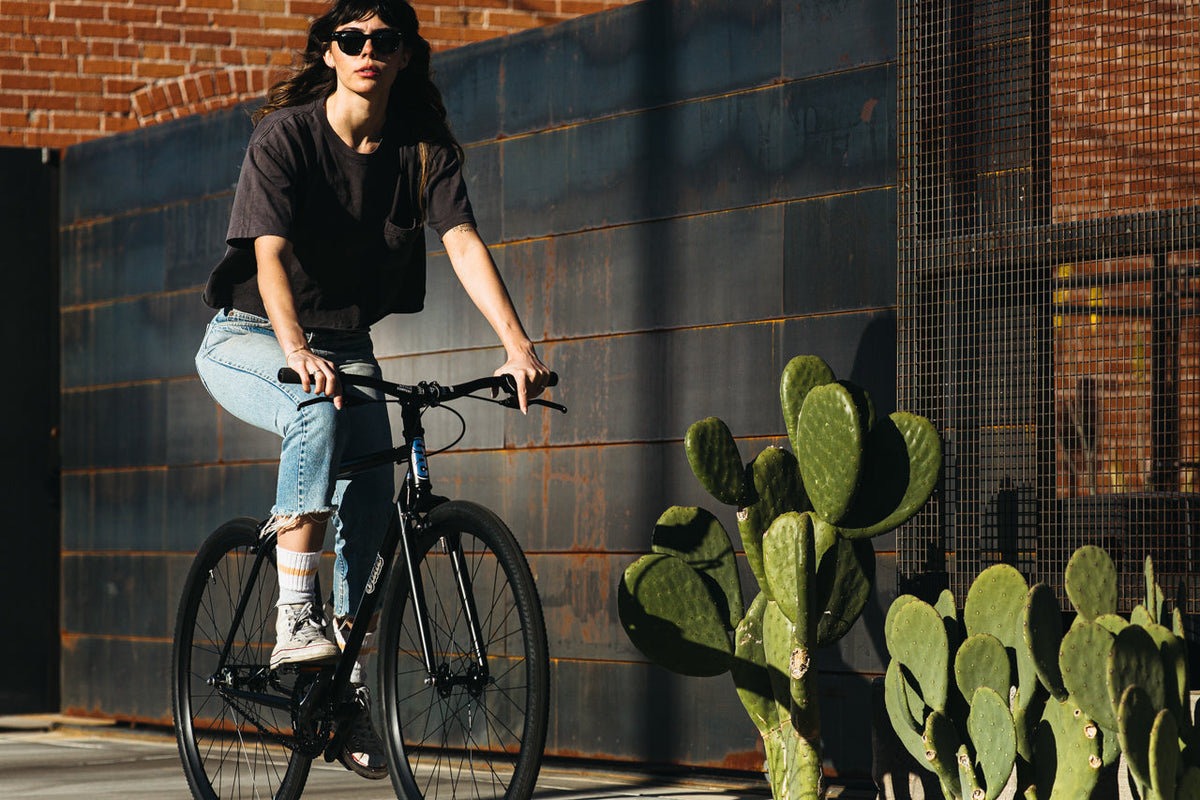 4130 - Matte Black / Mirror – (Fixed Gear / Single-Speed)