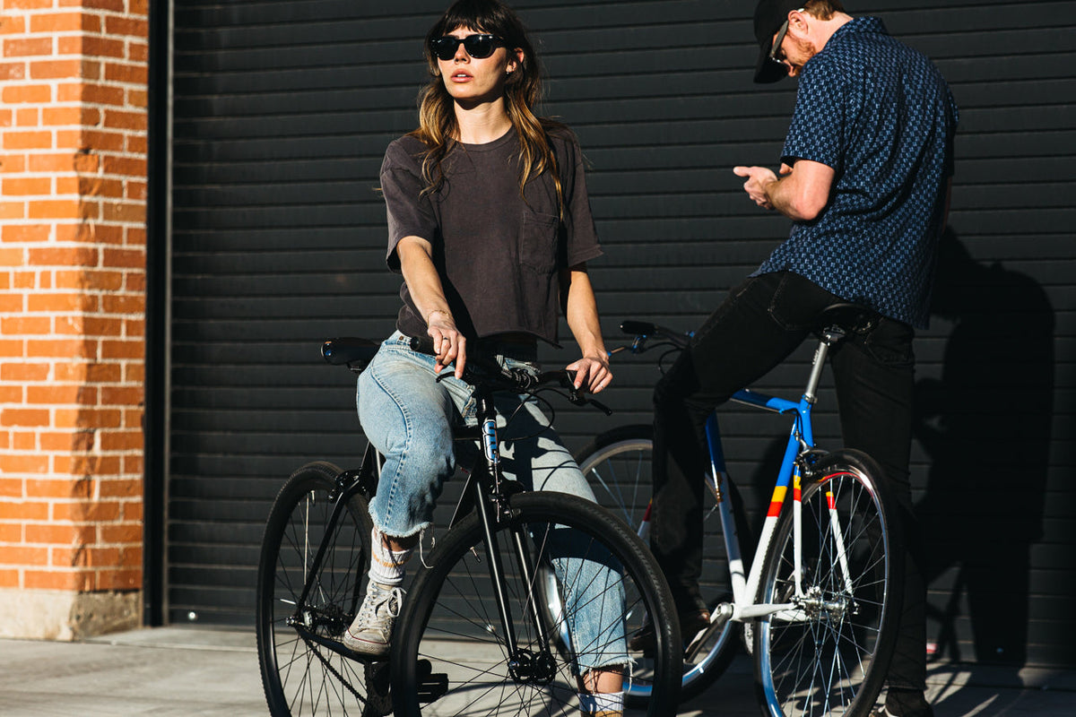 4130 - Matte Black / Mirror – (Fixed Gear / Single-Speed)