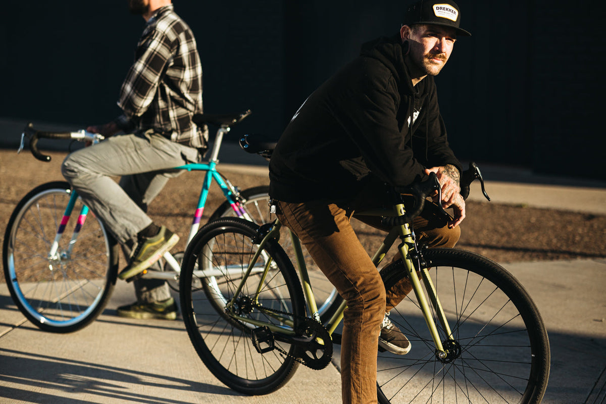 4130 - Matte Olive – (Fixed Gear / Single-Speed)