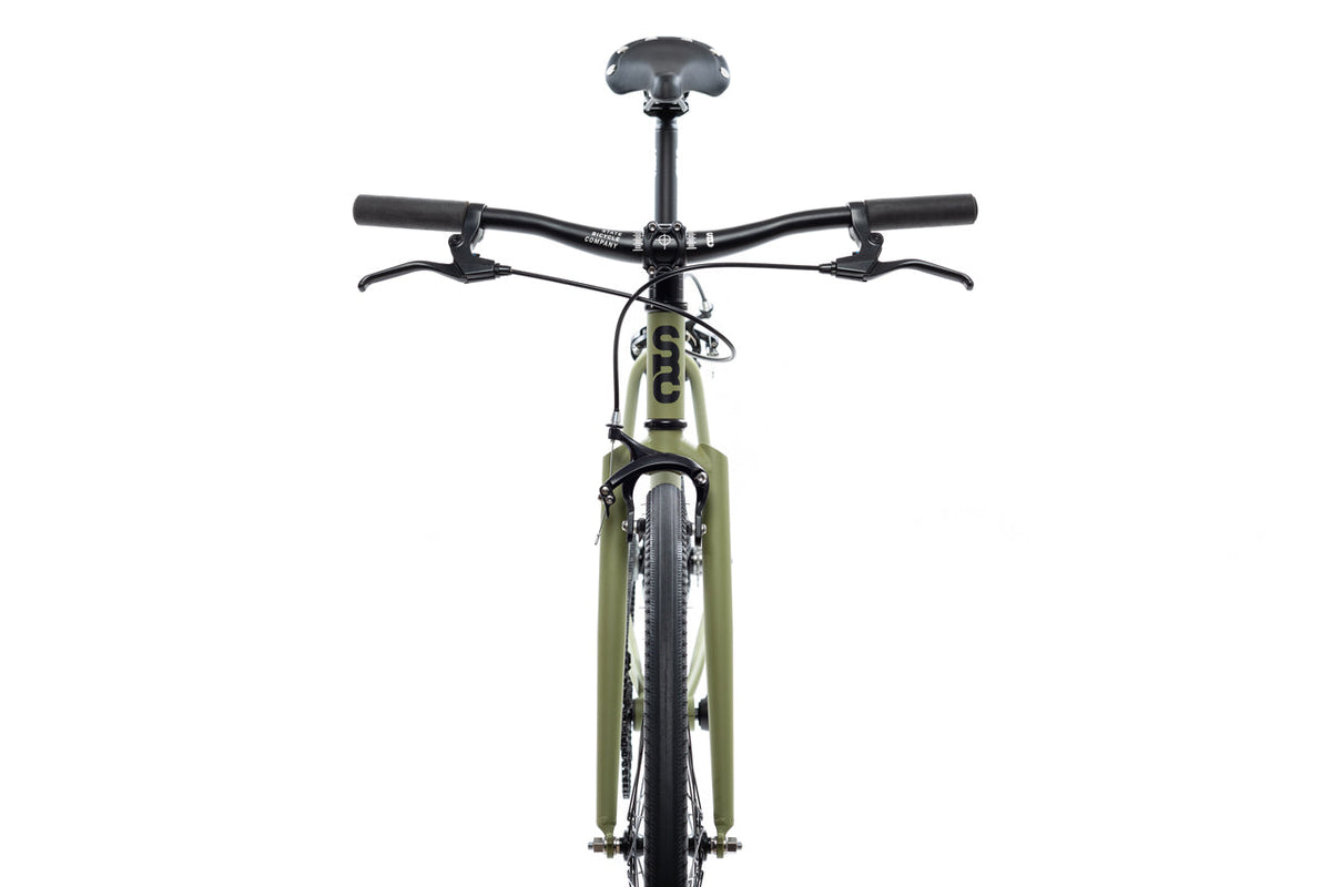 4130 - Matte Olive – (Fixed Gear / Single-Speed)
