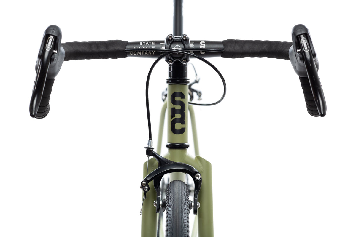4130 - Matte Olive – (Fixed Gear / Single-Speed)