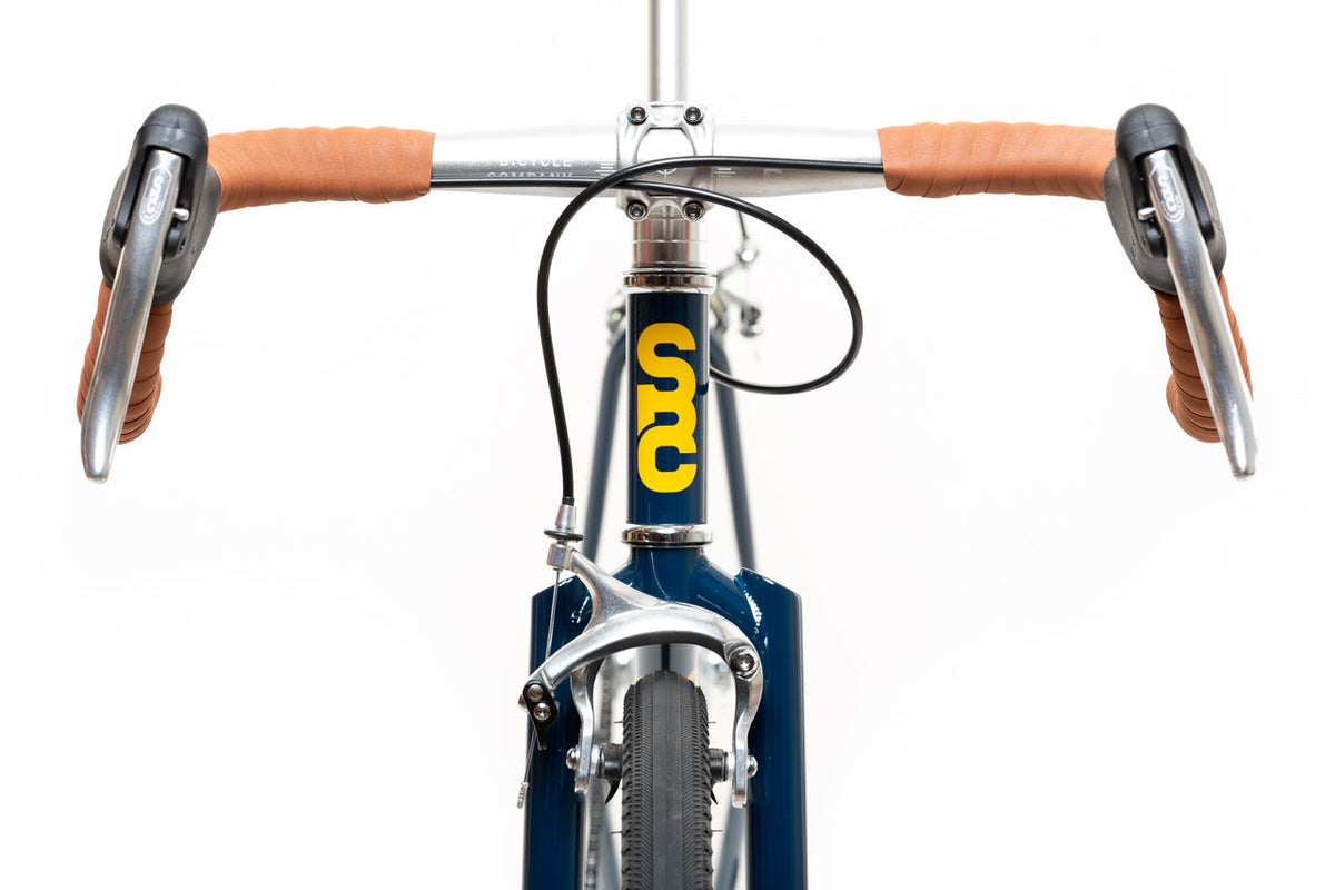 4130 - Navy / Gold – (Fixed Gear / Single-Speed)