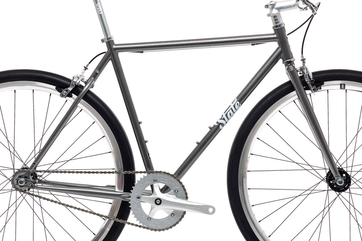 4130 - Hammered Powder Coat – (Fixed Gear / Single-Speed)